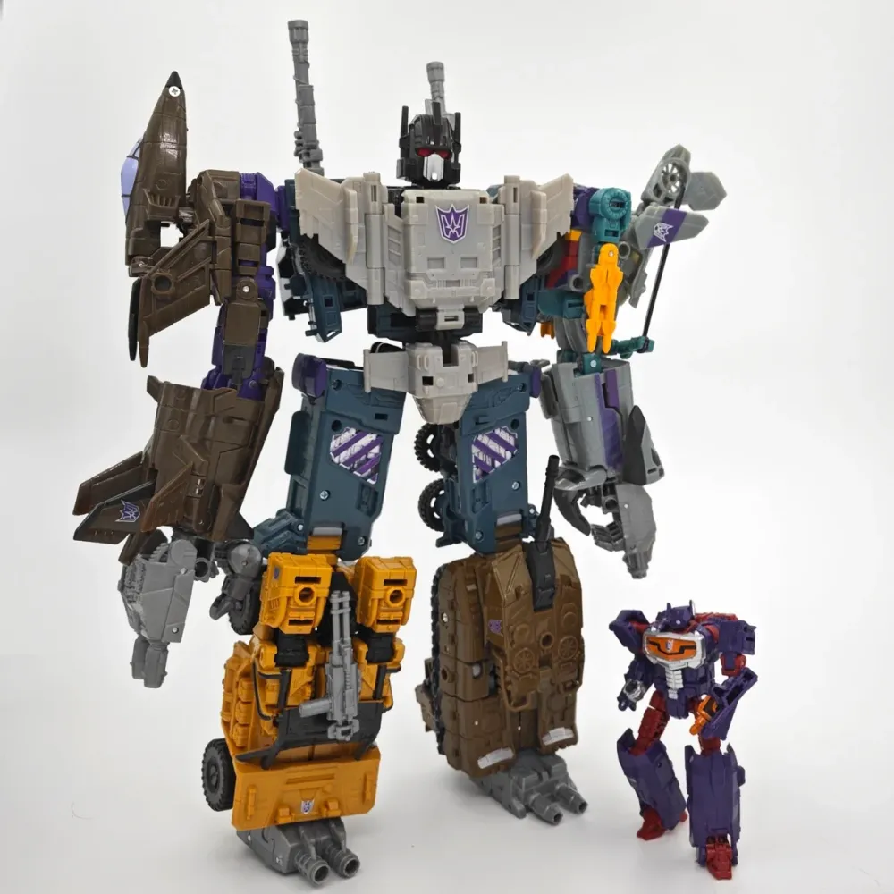 6 1 Bruticus Transformation Robot Toys HZX IDW ONE NO BOX Sets Action Figure KO 6in1