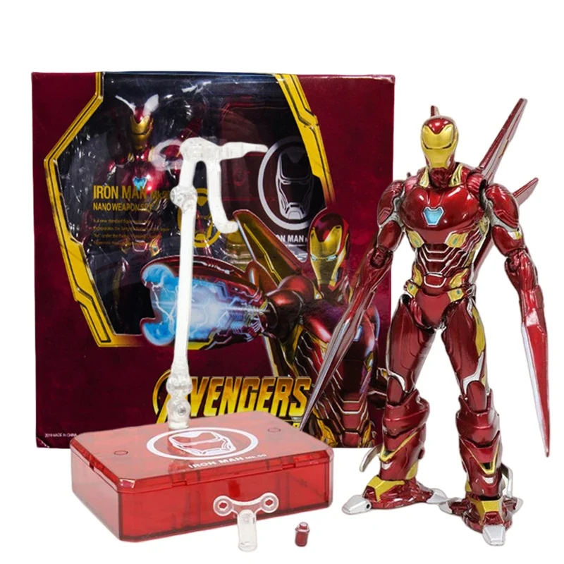 Marvel Iron Man MK50 Action Figure SHFiguarts SHF Avengers Marvel legend Nano Metal Tony Stark Model Toys Collection Doll...
