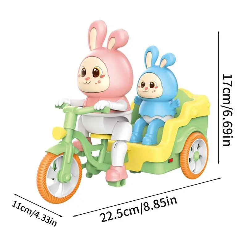 Bike Bunnies™ - Pupu pyörillä - Pupu pyörälelu