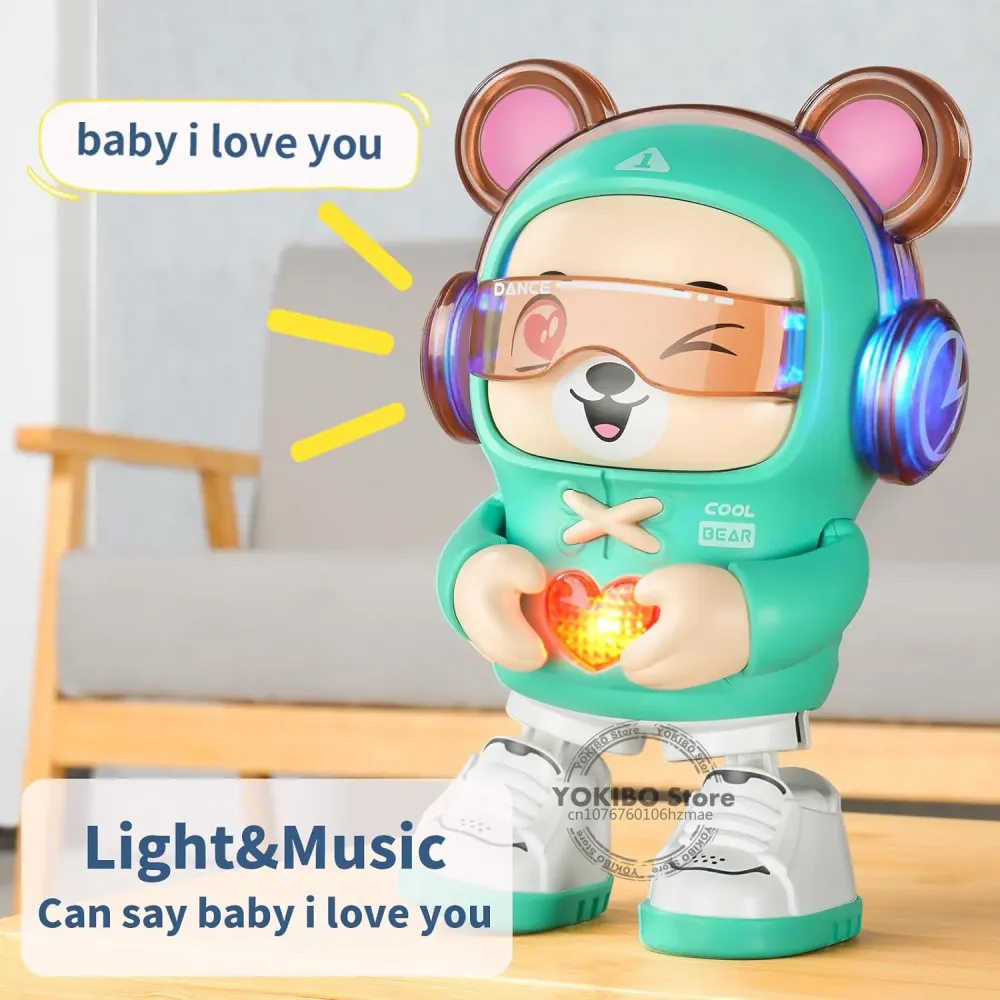 Dancing Bear Robot™ - Motoristen taitojen kehittäminen - Tanssiva lelu