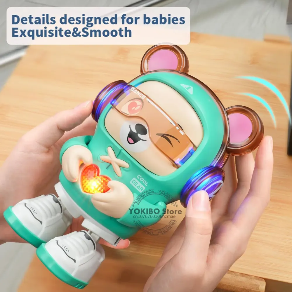 Dancing Bear Robot™ - Motoristen taitojen kehittäminen - Tanssiva lelu