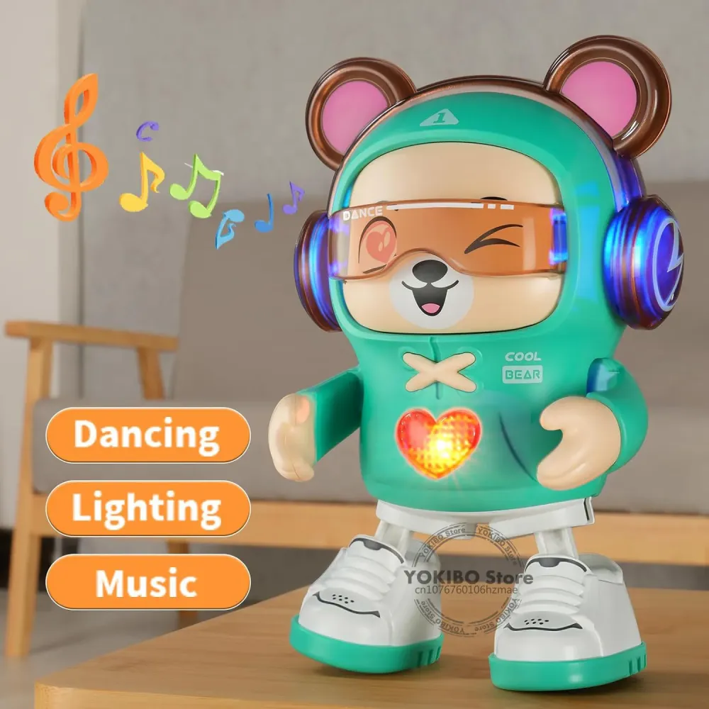 Dancing Bear Robot™ - Motoristen taitojen kehittäminen - Tanssiva lelu