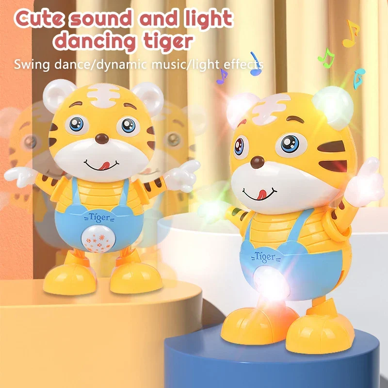 Dancing Tiger Robot™ - Musiikillinen kehitys - Tanssiva tiikerirobotti