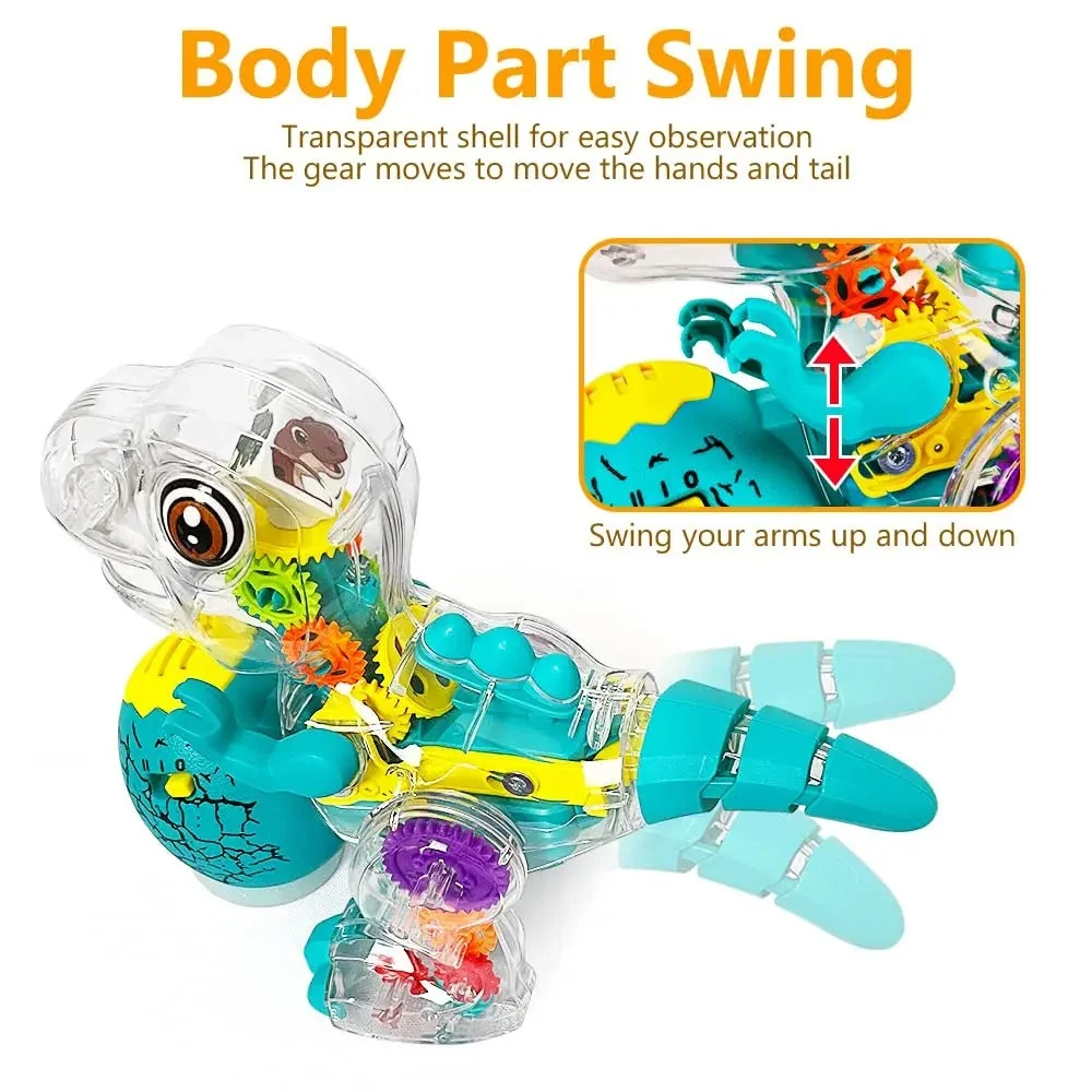 Luminous Dino Toy™ - Säihkyvä dinoseikkailu - Lelu dino