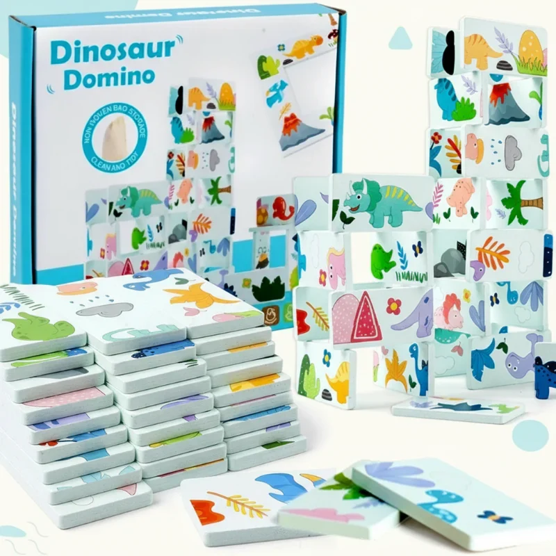 DinoDomino – Hauskin seurapeli! – Dino Domino