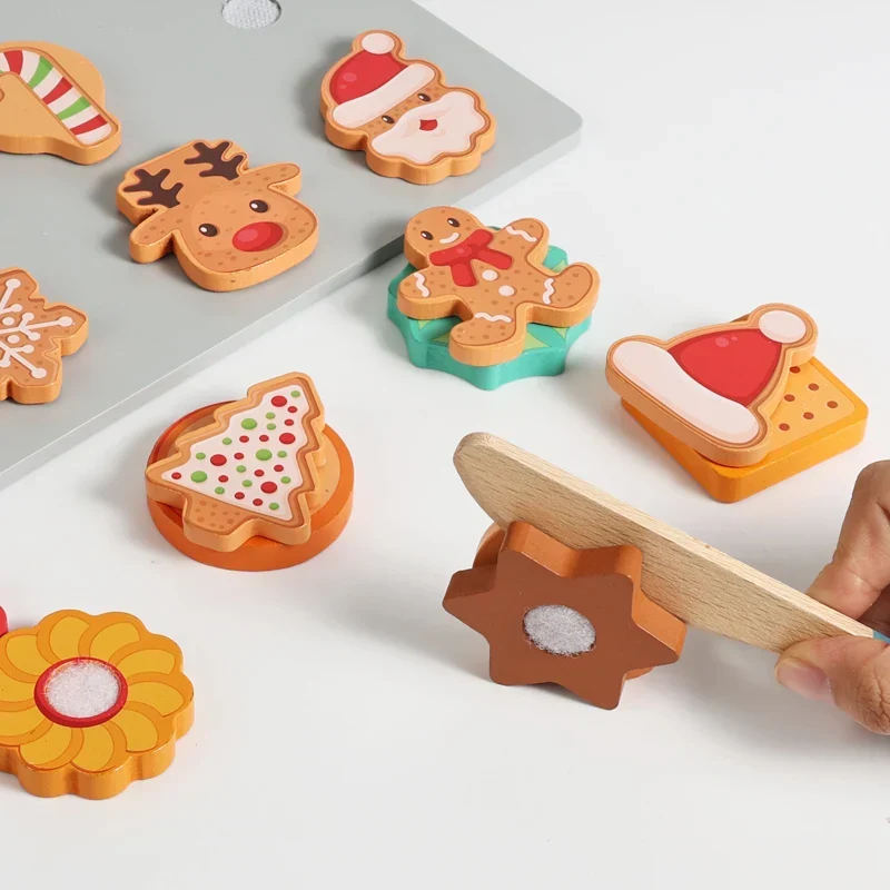 TinyKitchen – Luova ja leikkisä – Puinen keksien lajittelupeli