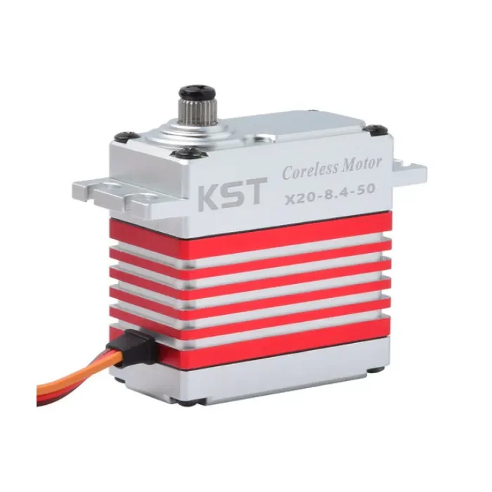 KST X20-8.4-50 V8.0 Harjaton metallivaihteinen digitaalinen servomoottori 45Kgf.cm