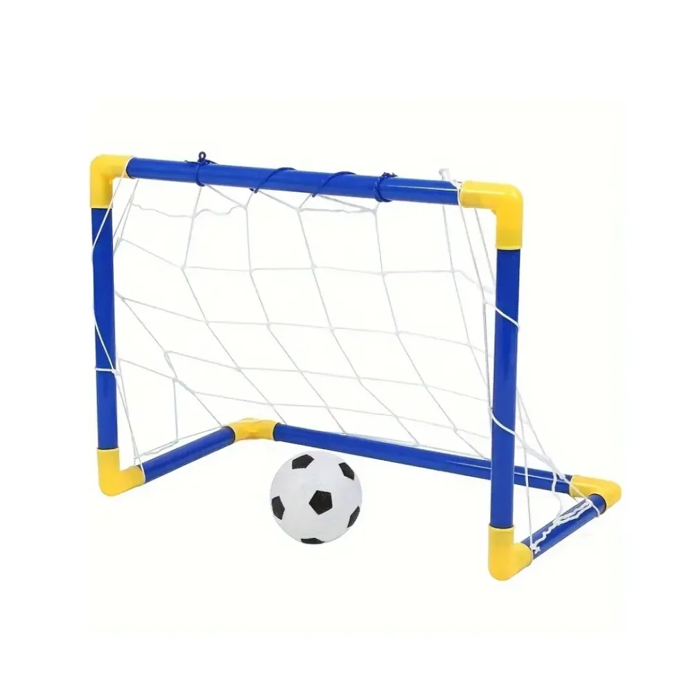 PlayGoal MiniSet | Aktiivista leikkimistä sisällä ja ulkona - Kannettava jalkapallosetti