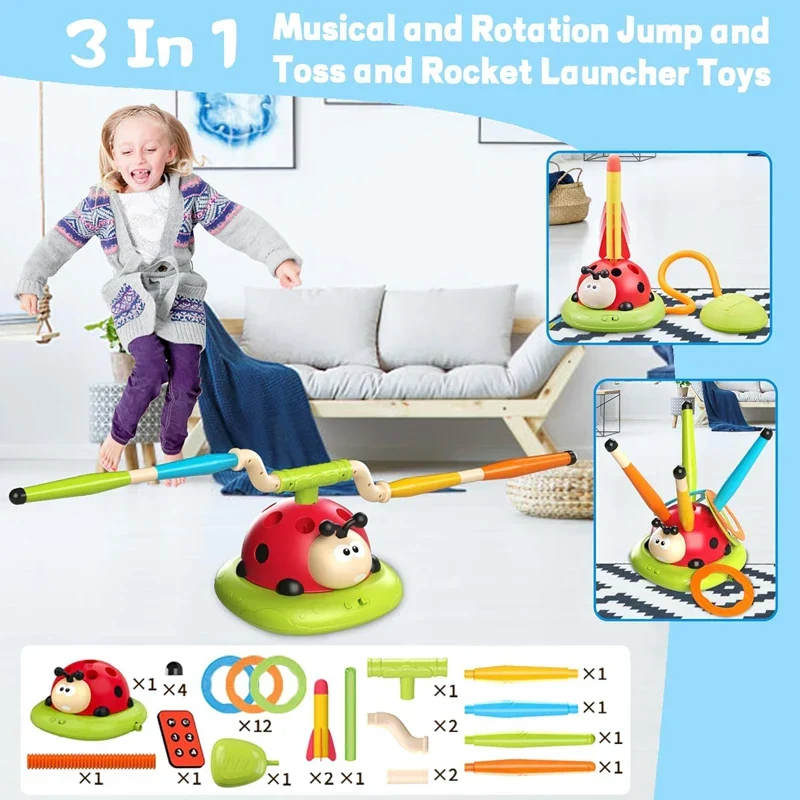 Ladybug Fun Set™ - Kolme yhdessä! - Aktiviteettilelut