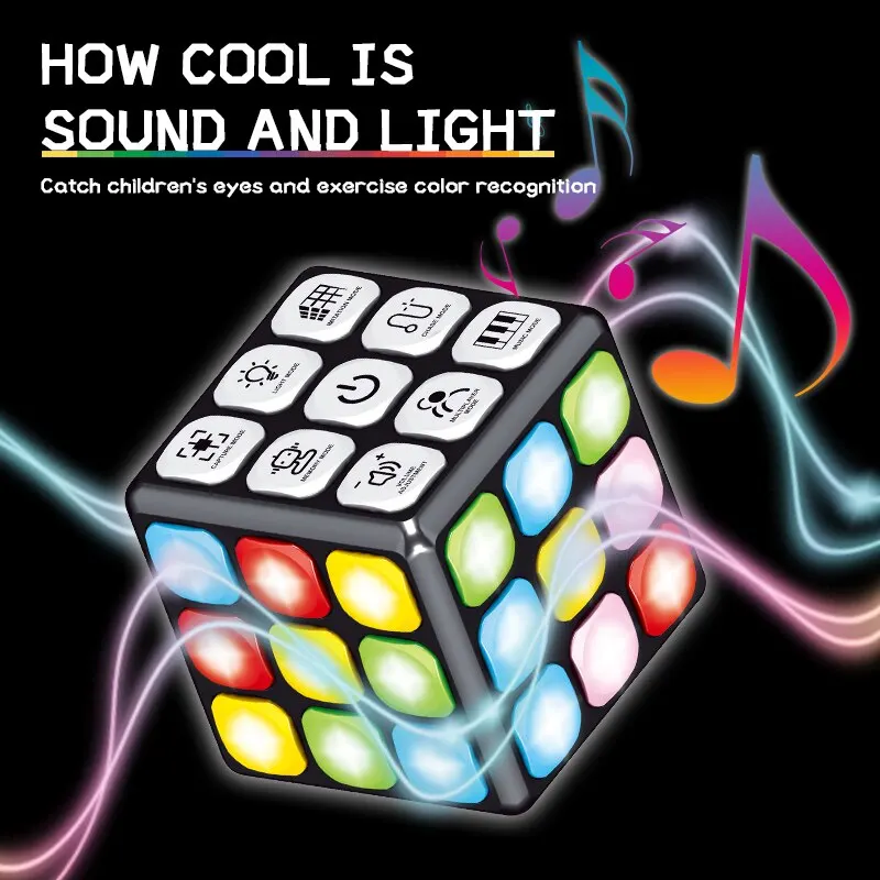 Magic Melody Cube™ - Soiva, maaginen ja opettavainen - Opetuspelikuutio
