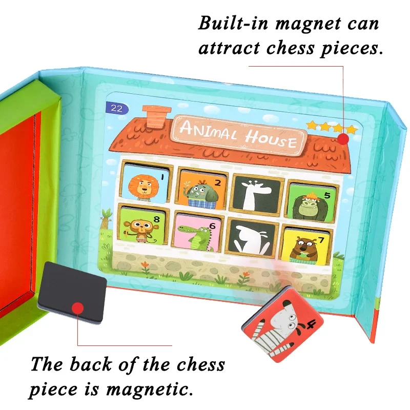 Montessori Memory Match Game™ - Opettavainen & luova - Muistipeli