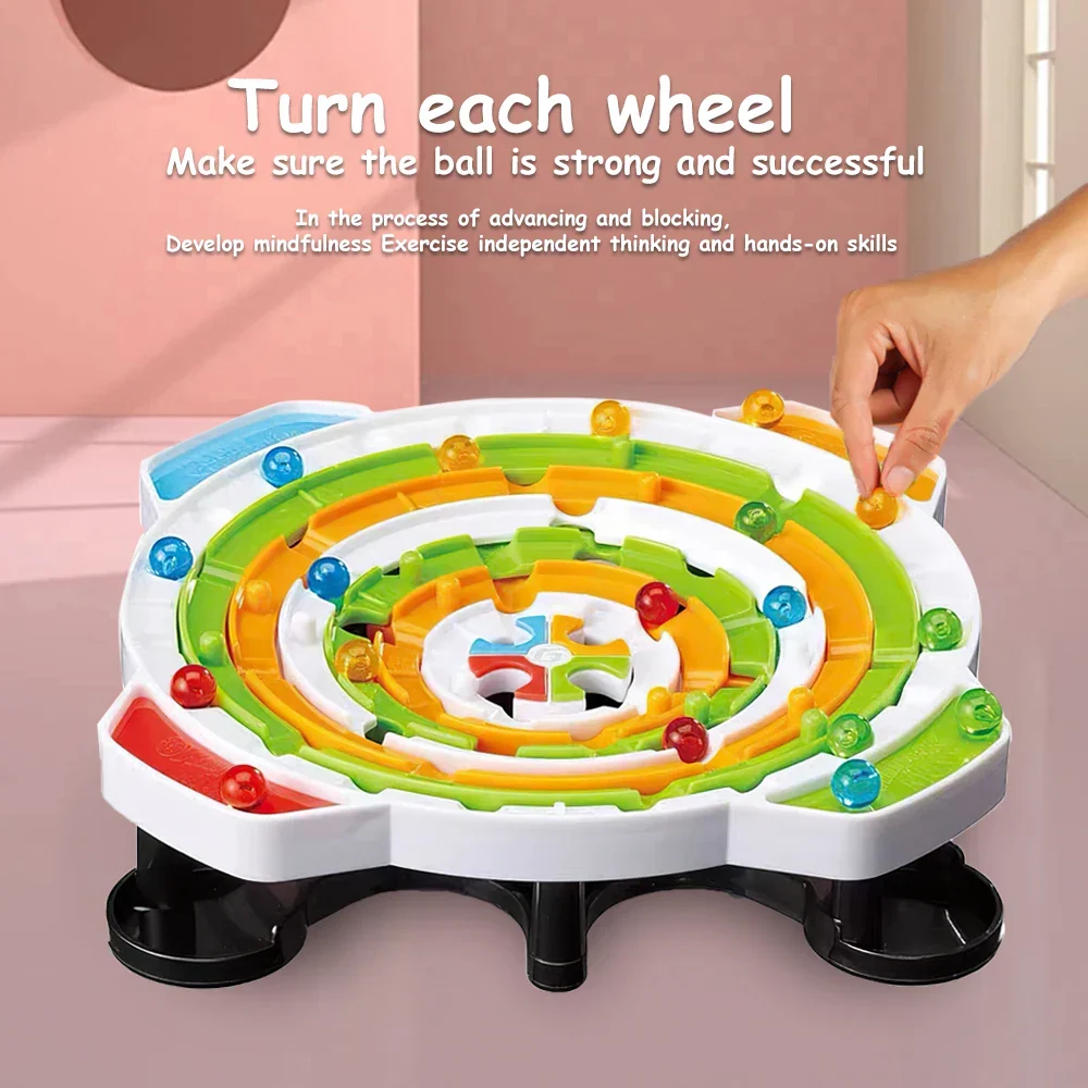 Round Ball Games™ – Älykkäät päät – Strateginen Bal Puzzel Spel