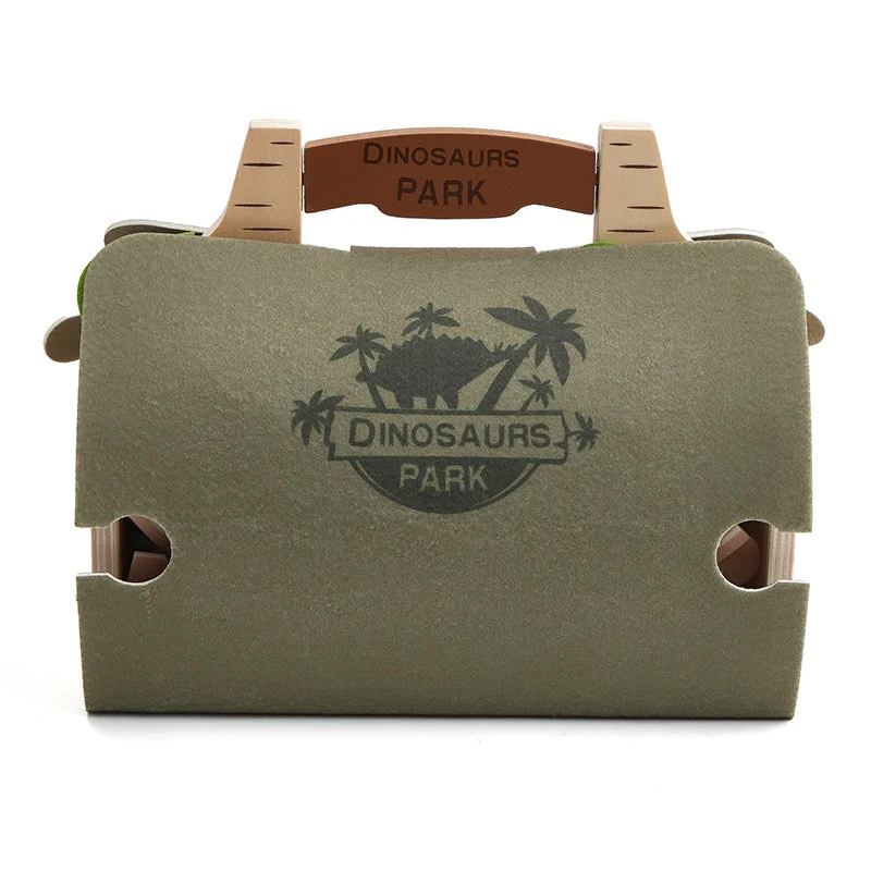Woods™ - Esihistoriallista hauskanpitoa - Puinen Dino Park-setti