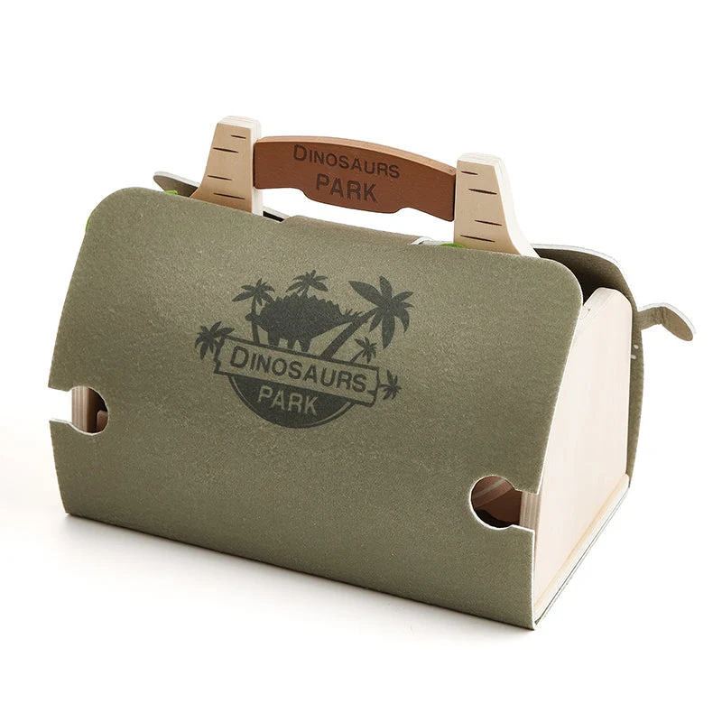 Woods™ - Esihistoriallista hauskanpitoa - Puinen Dino Park-setti