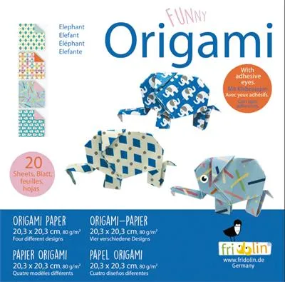 Hauska Origami - norsu