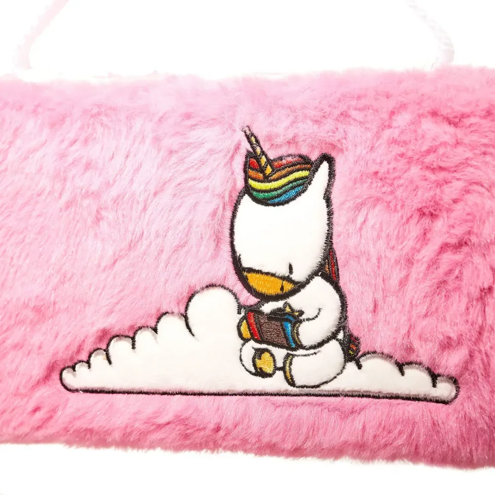 Nintendo Switch Case - Fluffy Pink Unicorn