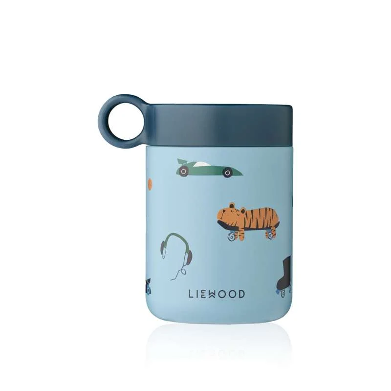 Liewood Kiani Termobeholder - Fun/Beach Koboltti