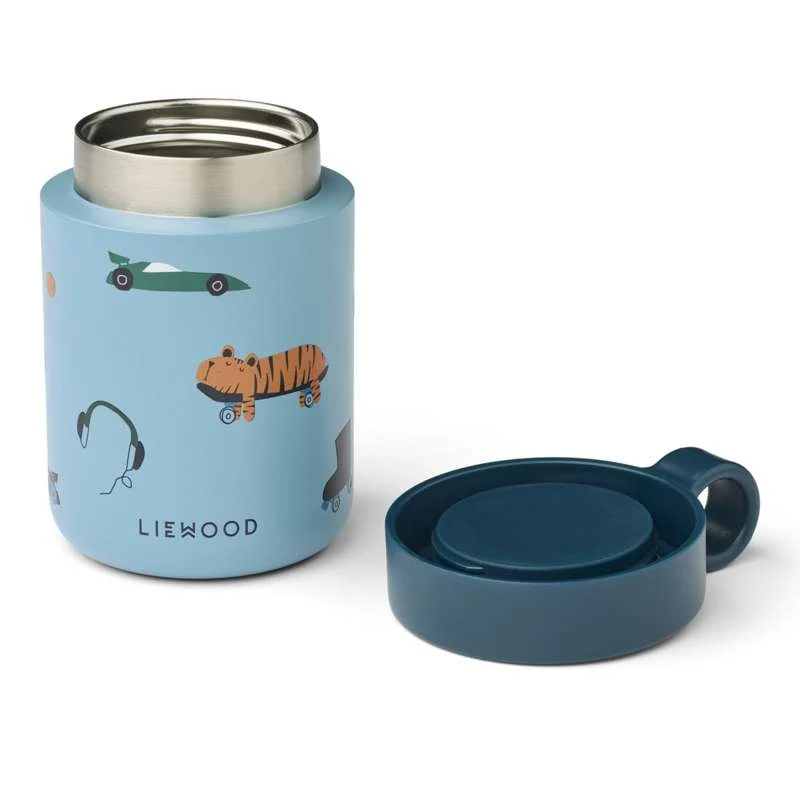 Liewood Kiani Termobeholder - Fun/Beach Koboltti
