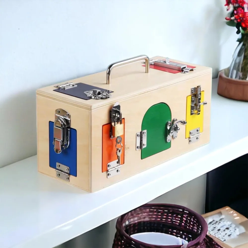 EcoToys CleverBox | Avaa mielikuvitus - Opettava puulelu