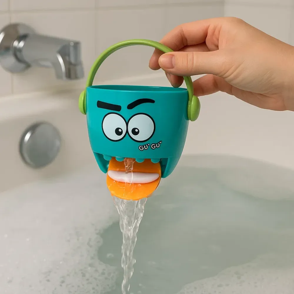 BathCups – Käytännöllinen ja hauska – Kaadekupit Kylpyammeen lelut