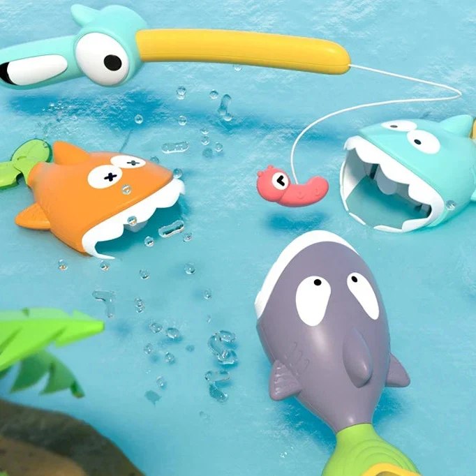 Splash & Catch™ - Kalastus & roiskiminen - Kalastusvapasarja kylpyammeessa