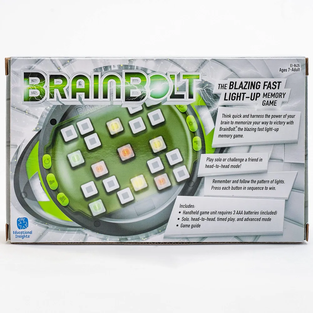 BrainBolt | Valo & ääni - Elektroninen muistipeli lapsille