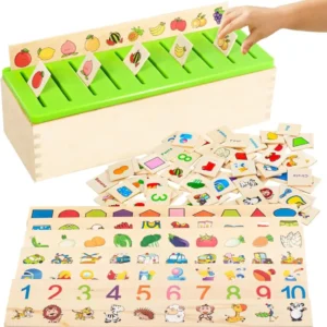 SortSmart | Oppiminen ja leikki - Montessori lajittelupeli ja pinoamispalapeli lapsille