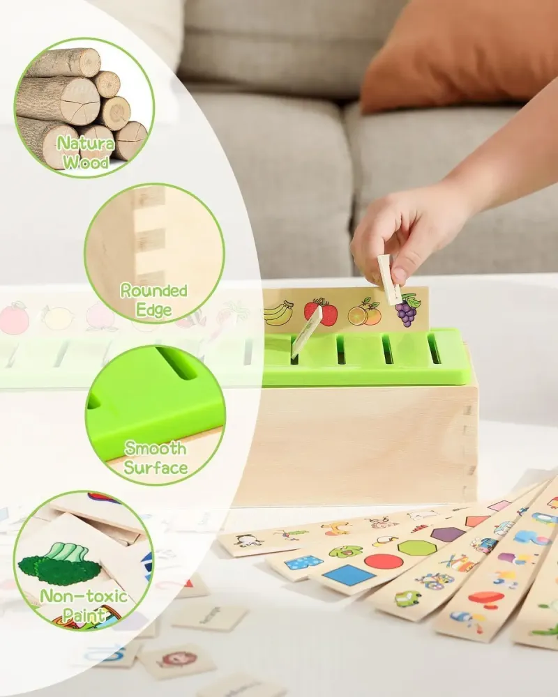 SortSmart | Oppiminen ja leikki - Montessori lajittelupeli ja pinoamispalapeli lapsille