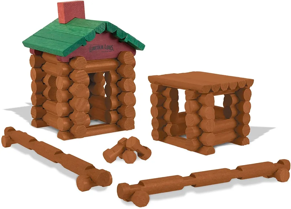 Lincoln Logs | Rakenna & luo - Klassinen puinen rakennussarja