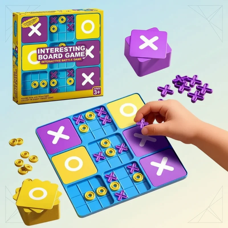 ThinkTac – Älykäs ja haastava – Tic-Tac-Toe-aivopähkinä (boter-kaas-en-eieren)