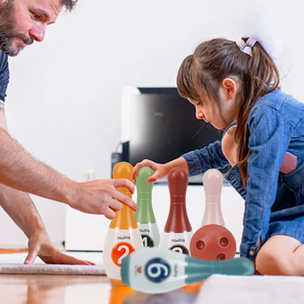 Mini Bowling Kit™ - Numerot & hauskanpito - Keilasetti