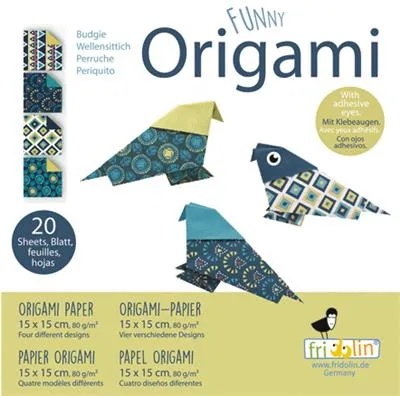 Hauska origami - papukaija