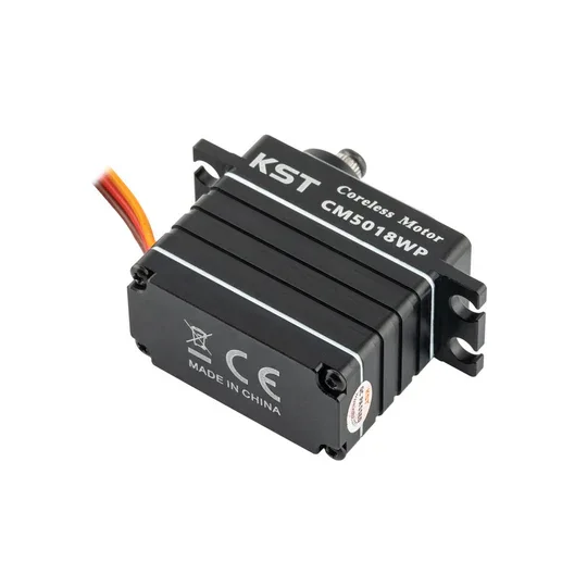 KST CM5018WP Coreless DC -moottori metallivaihteisto servomoottori IP67 vedenpitävä 50Kgf.cm 0,18 sek