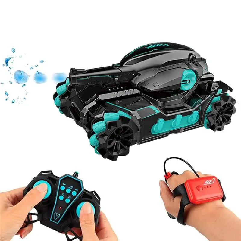 AquaBlast | Uusin vesitaistelukokemus - RC-tankki eleohjauksella ja vesipomminheittäjällä!