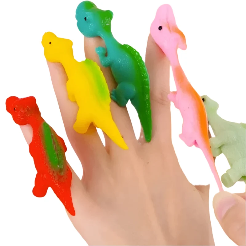 RexRocket | Dinosauruksen leikki ilmassa - Sormikanuunalelu lapsille