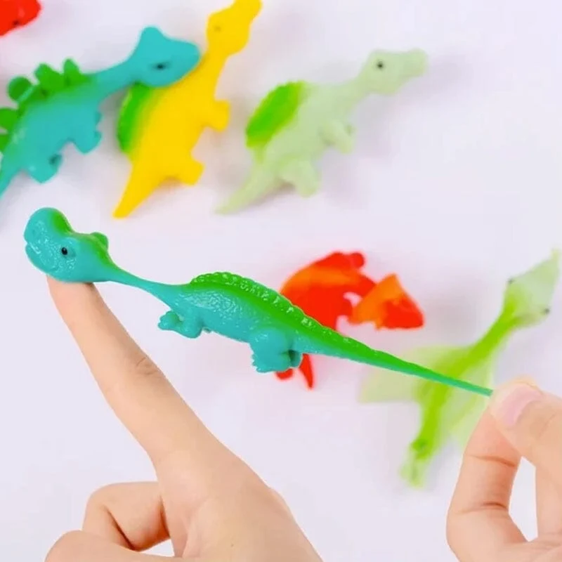 RexRocket | Dinosauruksen leikki ilmassa - Sormikanuunalelu lapsille