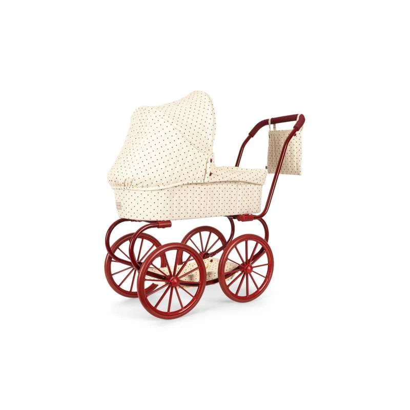 Konges Sløjd Minnie Dukkevogn - Estate Dot Soft Fabric