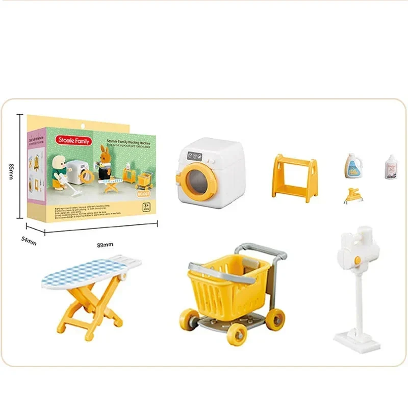 Mini Washing Machine Set™ - Hauska ja opettavainen - Leikkisä Mini pesukone setti