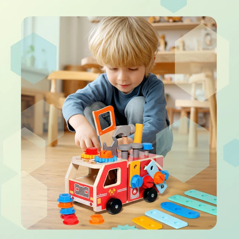 BuildRescue – Koulutus ja luovuus – Puinen paloauto