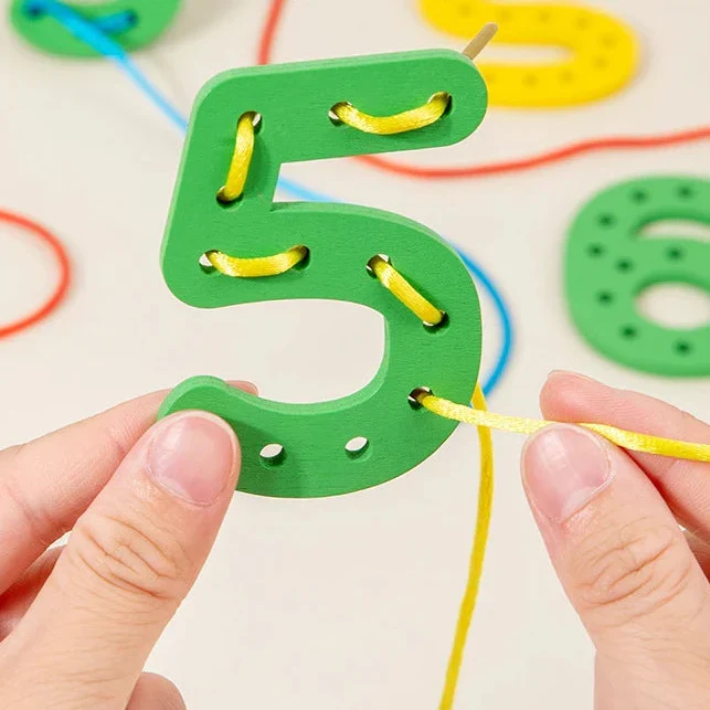 Cognitive Thread Toy™ – Älykkäät linjat – Pikkulapsen kehityspeli