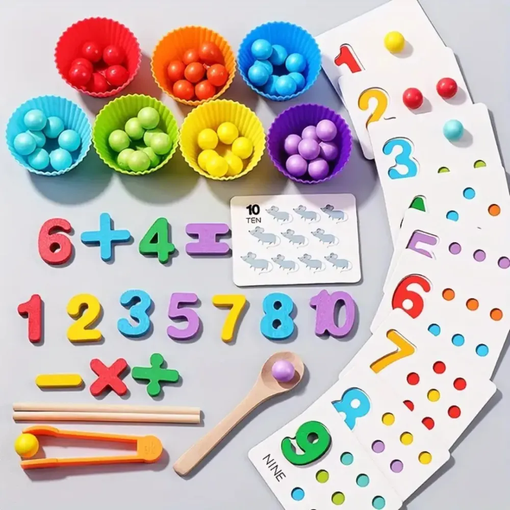 Colorwise – Leikkimällä oppiminen – Montessori-lasku- ja lajittelupeli