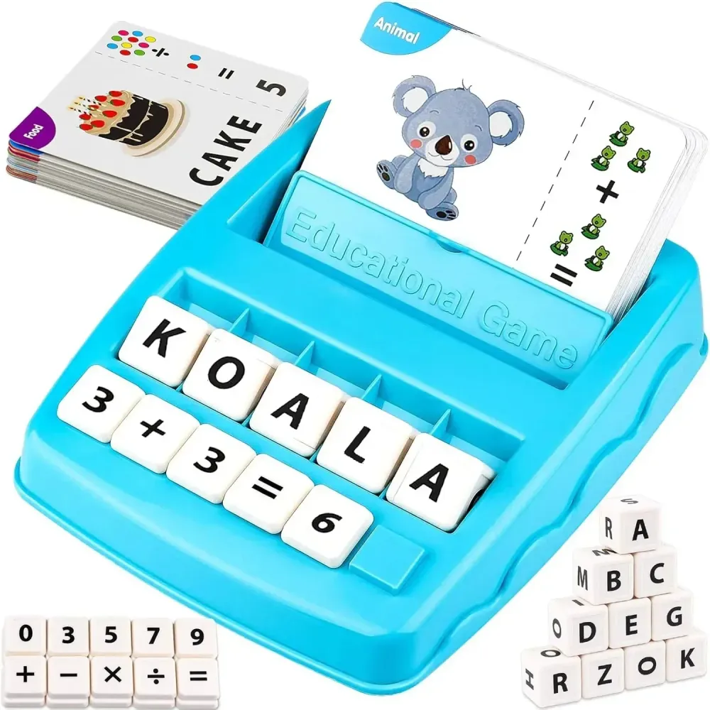 EduPlay – 2--1 - Oppimis- ja pelisetti aakkos- ja numerokorteilla