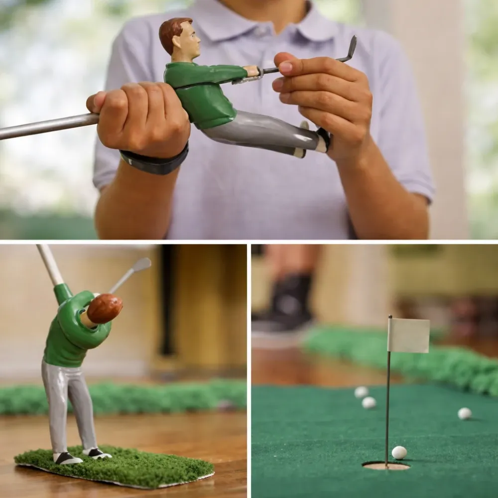 Mini Golf Practice Set – Aktiivinen ja opettavainen – Golfharjoitussetti