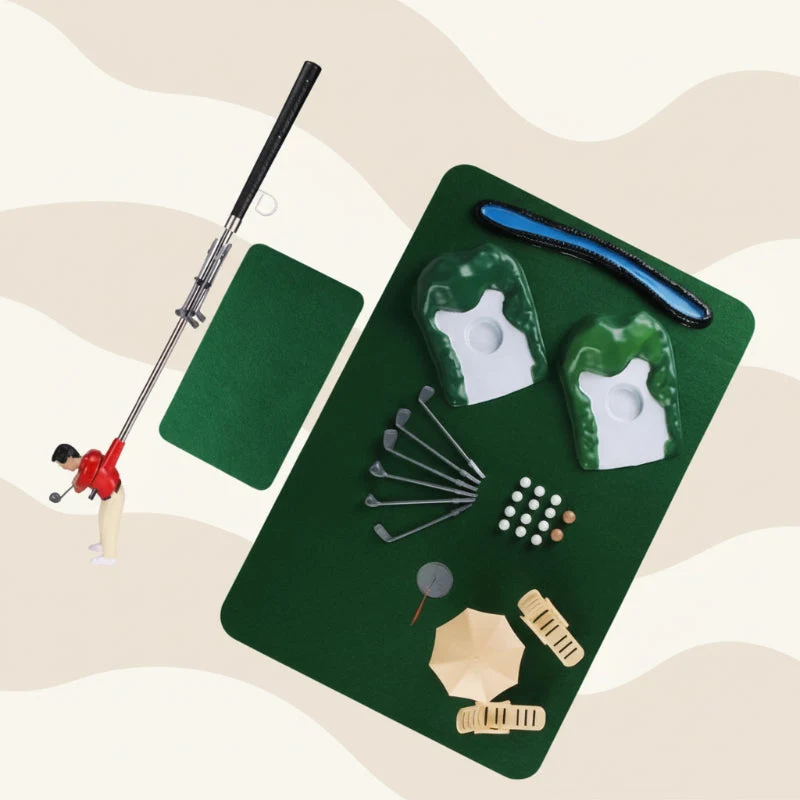 Mini Golf Practice Set – Aktiivinen ja opettavainen – Golfharjoitussetti