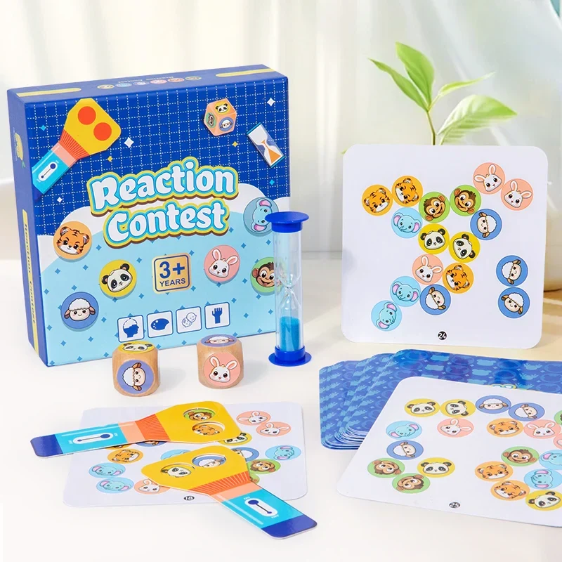 Puzzle Duel™ - Nopea ja älykäs - Vuorovaikutteinen reaktio lautapeli