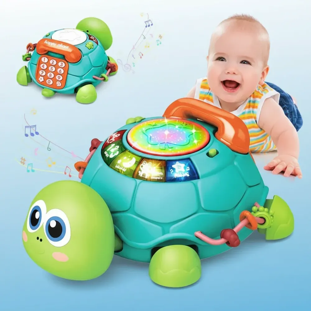 SmartTurtle – Vuorovaikutteinen ja musikaalinen - Kilpikonnalelu, jossa on lauluja