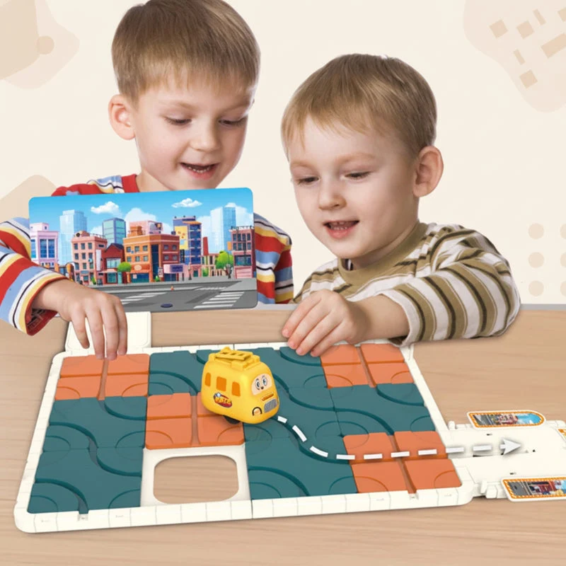 ThinkFun – Looginen ajattelu ja keskittymiskyky – Junapulmapeli