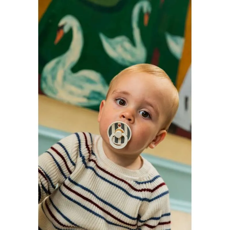 Bibs Pyöreä Colour Tutti - k. 2 - luonnonkumi - Studio - Loitsu - Ivoori/Mänty