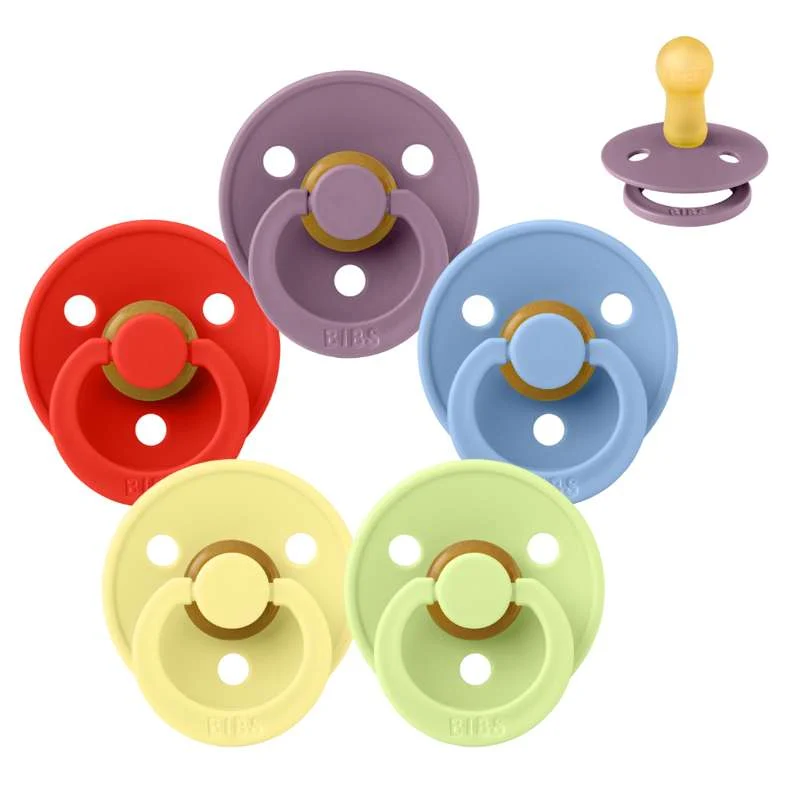 Bibs Pyöreä Colour Tutti - Sampak - 5 kpl - k. 2 - Sateenkaaren värit
