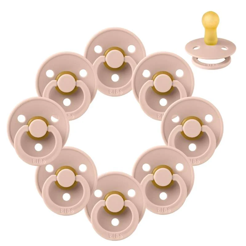 Bibs Pyöreä Colour Tutti - Sampak - 8 kpl. - k. 2 - Blush